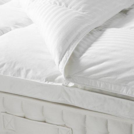 John Lewis & Partners Natural Collection المجرية Goose Down Mattress Topper