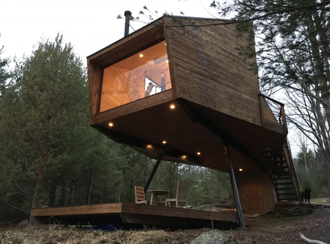 منزل شجرة الصفصاف airbnb catskills نيويورك