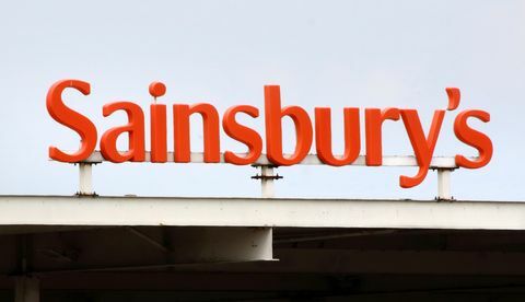 علامة متجر Sainsburys في المتجر ، أحد أفضل ...