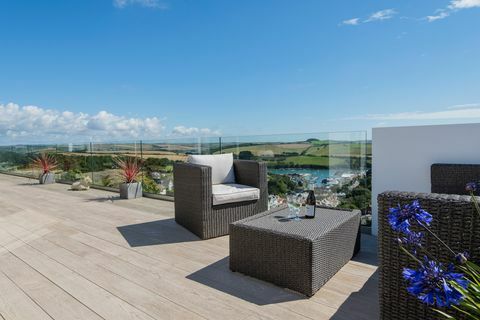 High House، Salcombe، Devon - Terrace and View - Marchand Petit