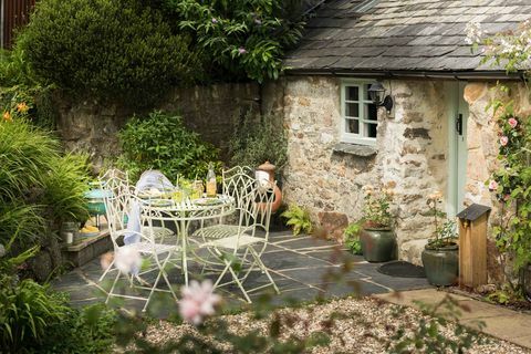 Pixie Nook - Warleggan - Cornwall - patio - Unique Home Stays