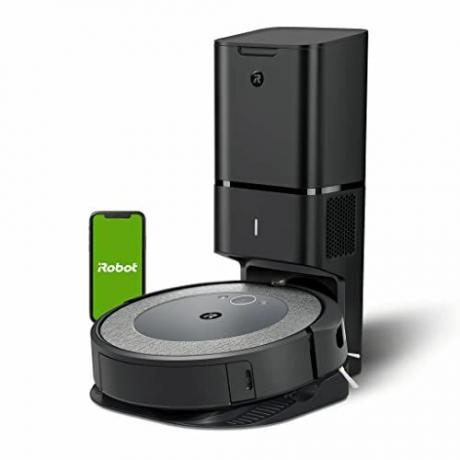 iRobot Roomba i3 + مكنسة روبوت ذاتية التفريغ