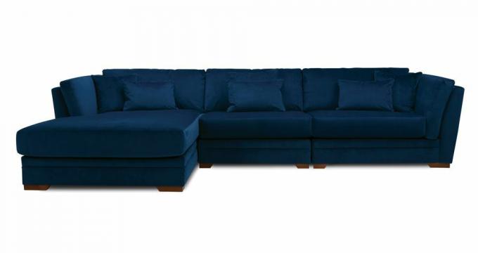 dfs velvet sofa، long beach، from the House Beautiful Collection