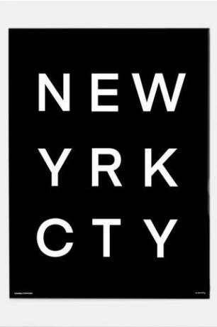 NYC Print By Sonja Hirvinen