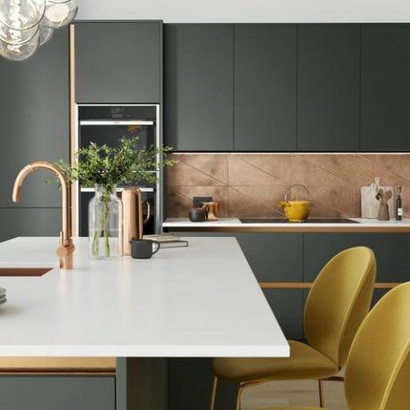 تصميم مطبخ حديث لهجات معدنية منزل جميل islington kitchen alpine homebase