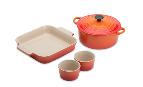 مجموعة Le Creuset Starter البركانية