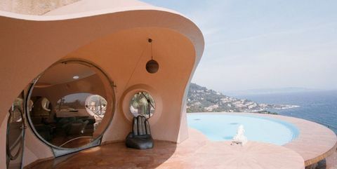 le palais bulles أغلى شرفة منزل