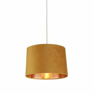 منزل جميل Samet Velvet Drum Shade