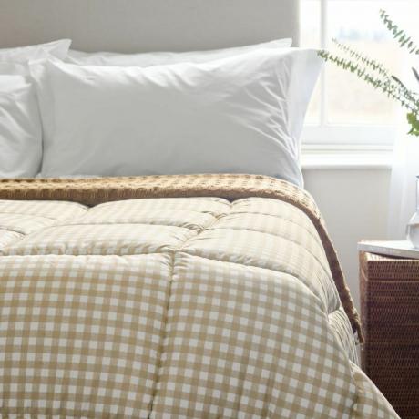 إصدار محدود من لحاف Night Owl® Gingham بدون غطاء