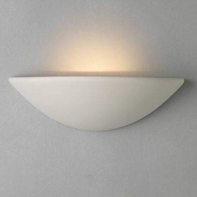 جون لويس وشركاه Radius Uplighter Wall Light ، أبيض