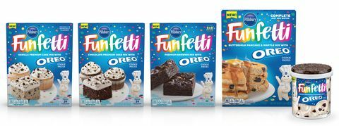 pillsbury baking funfetti و oreo cookie line