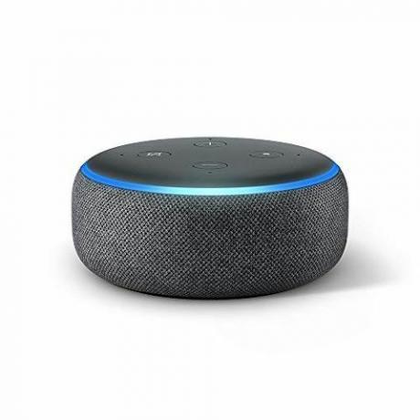 Echo Dot (3rd Gen) - مكبر صوت ذكي مع Alexa - Charcoal Fabric